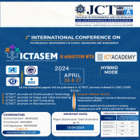 International Conference on Technological Advancements in Science, Engineering and Management ICTASEM-24